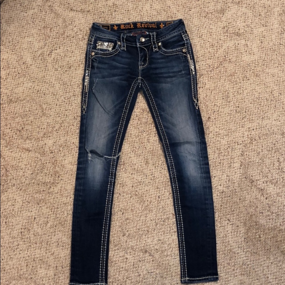 Rock Revival Ankle Skinny Jeans